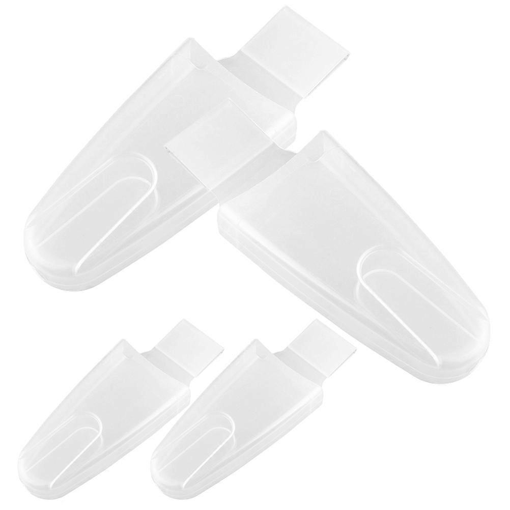 4pcs Garden Tool Waist Storage Bags with Protective Scissor Containers for Pruners & Pliers – Durable Transparent Portable Tool Holders for Gardening