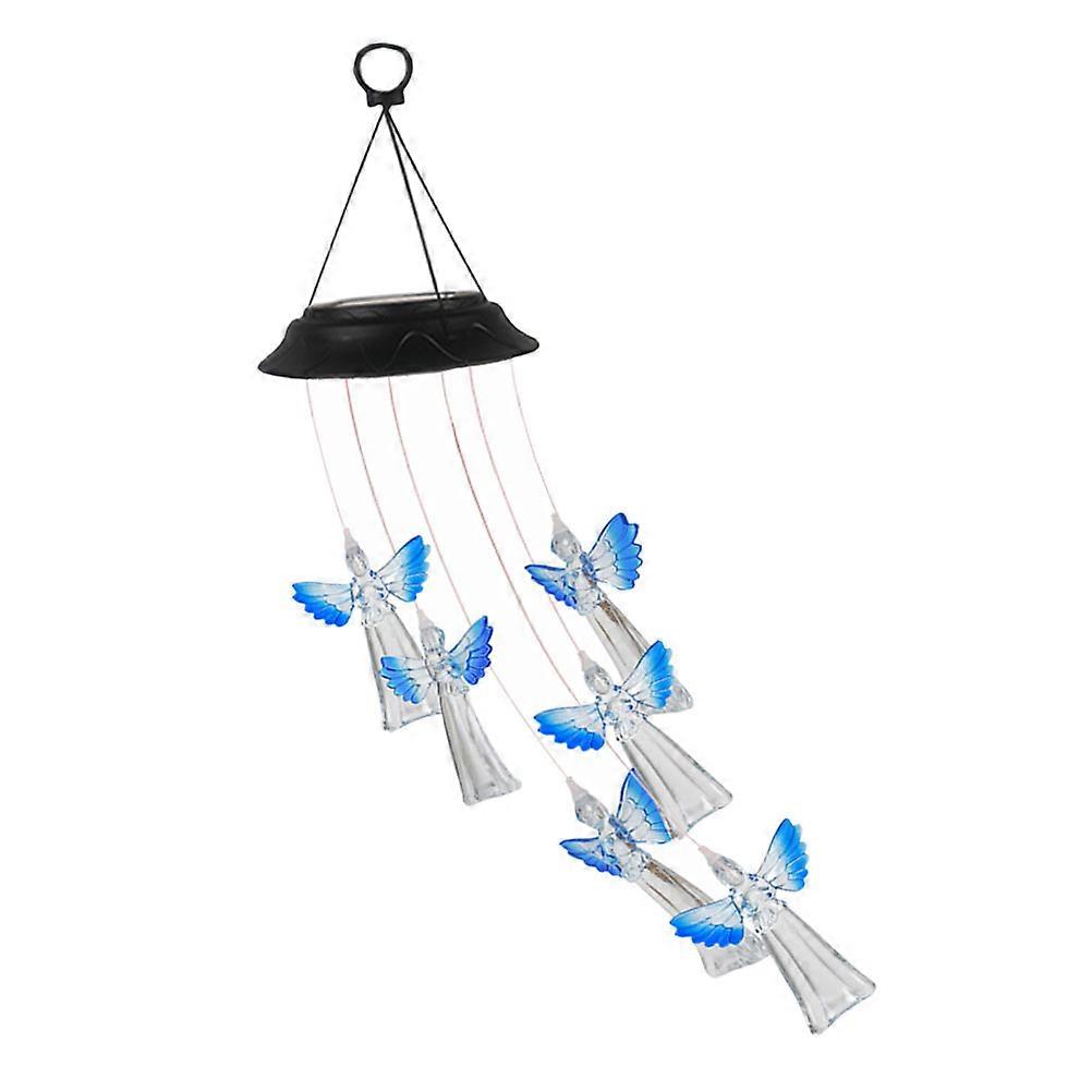 Solar Energy Wind Chime, Functional Garden Ornament Suitable for Various Sunny Areas