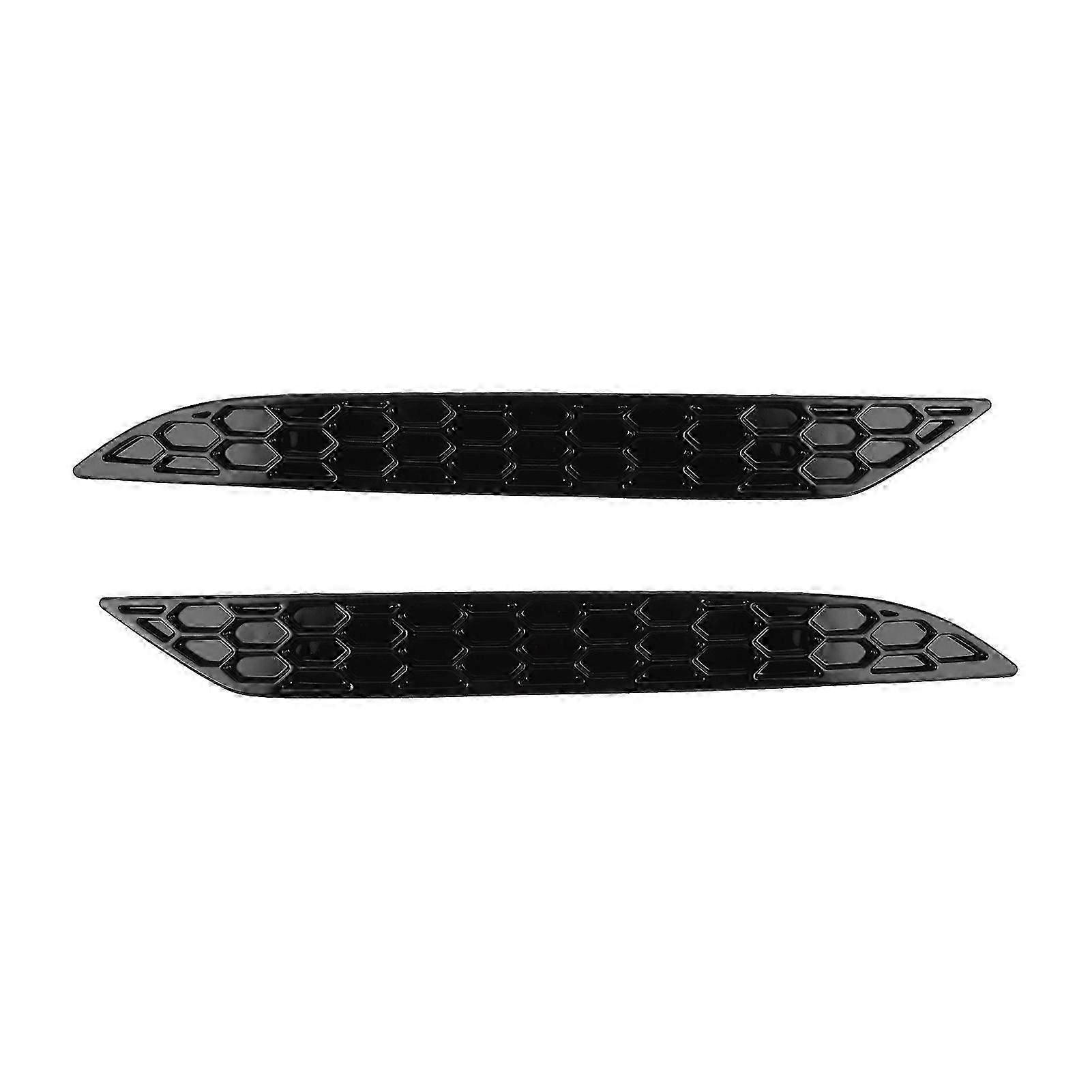 MK7.5 GTD R Rear Bumper Reflector Honeycomb Delete Set 2Pcs 2017-2020