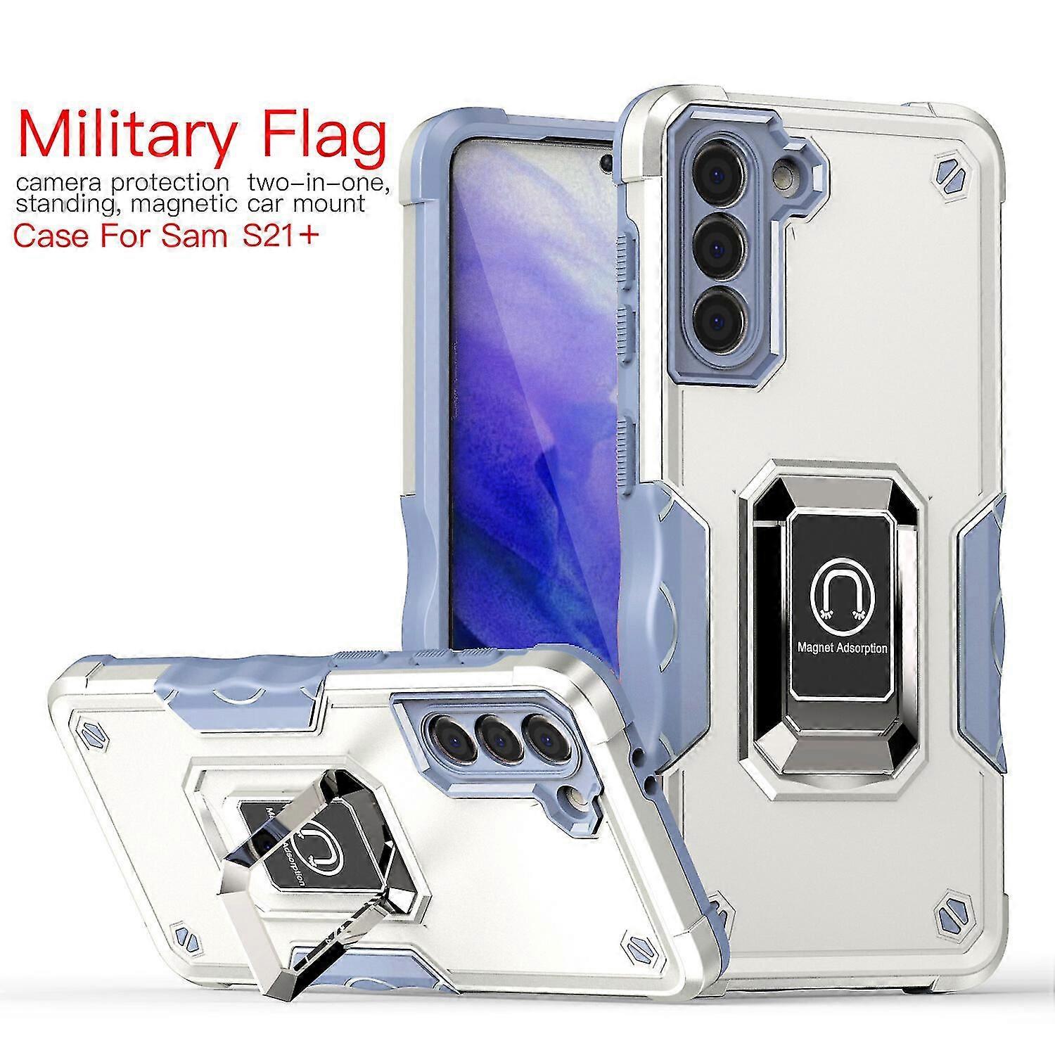 Case for Samsung S21 Plus Shockproof Magnetic With Ring Holder