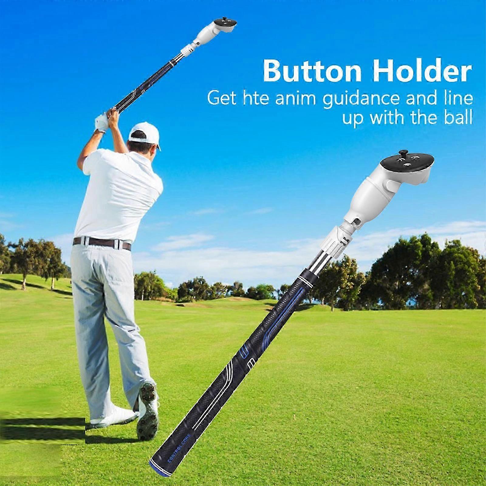 VR Golf Club Handle Meta/Oculus Quest Attachment for Enhanced