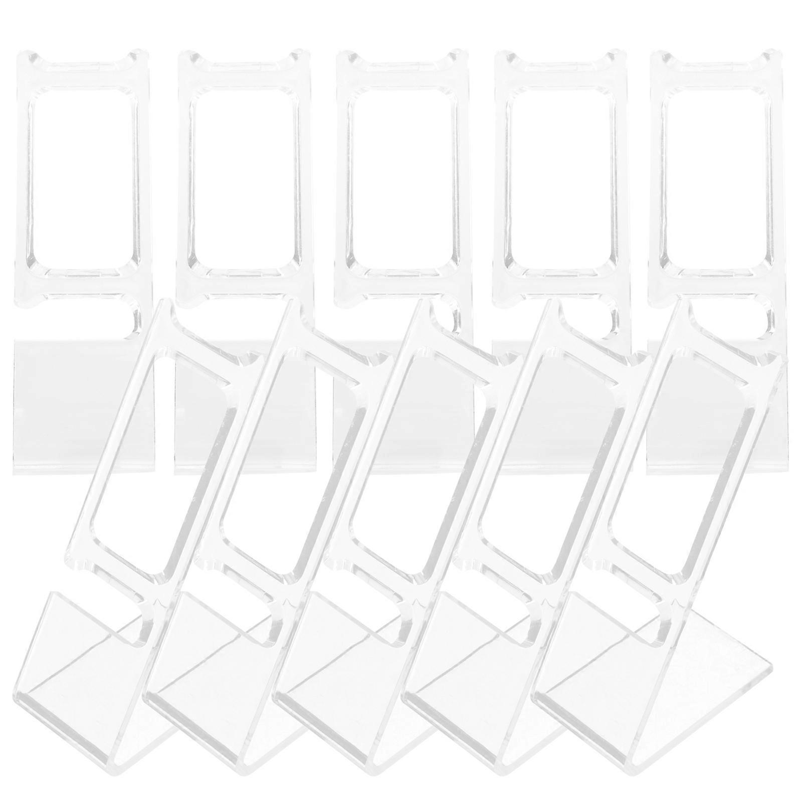 Acrylic Bracelet Display Stand Transparent Watch Holder Rack for Organizing Jewelry and Watches in Retail and Photography Settings