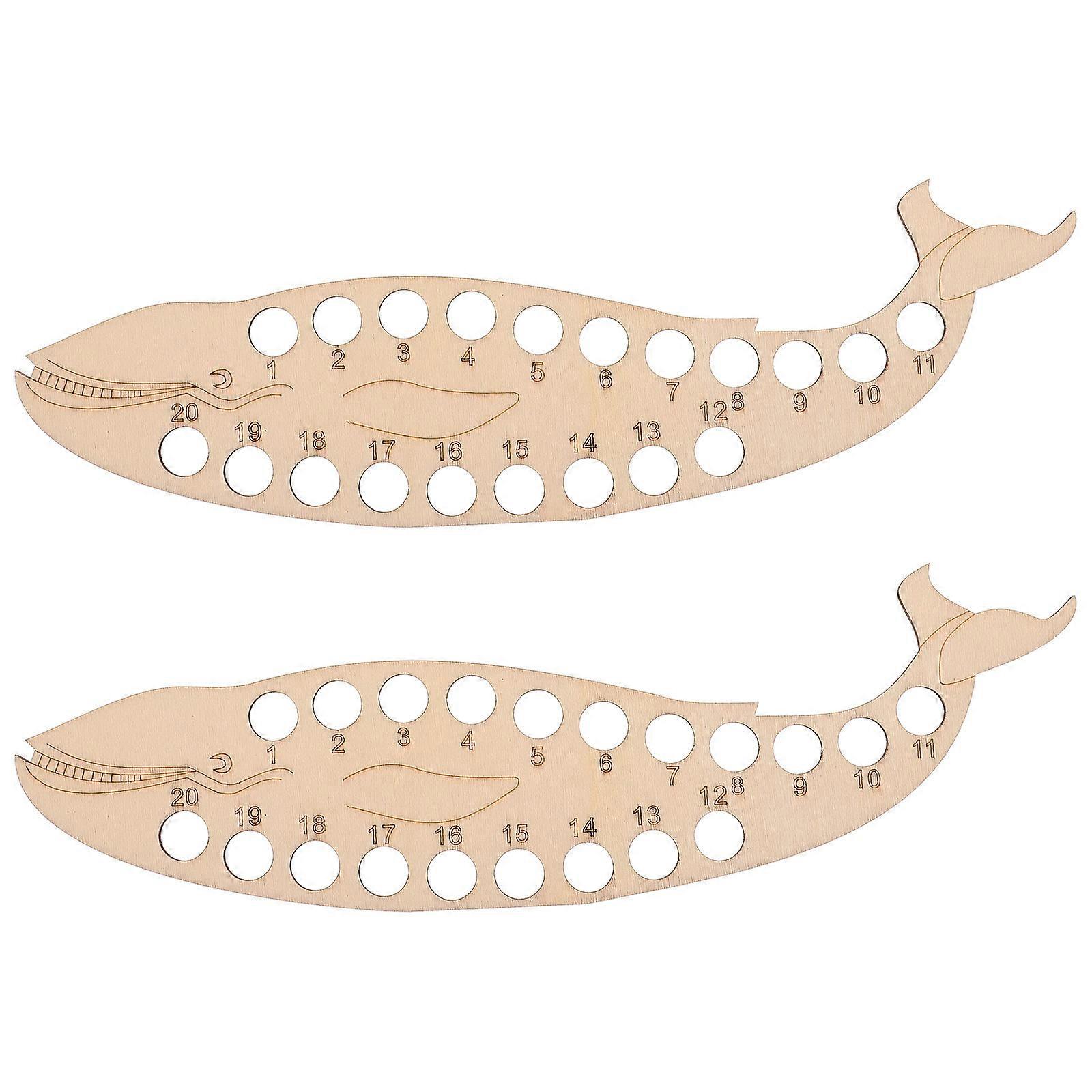 Khaki Plastic Thread Winding Plate for CrossStitch Organizing Durable Embroidery Tool 2PCS