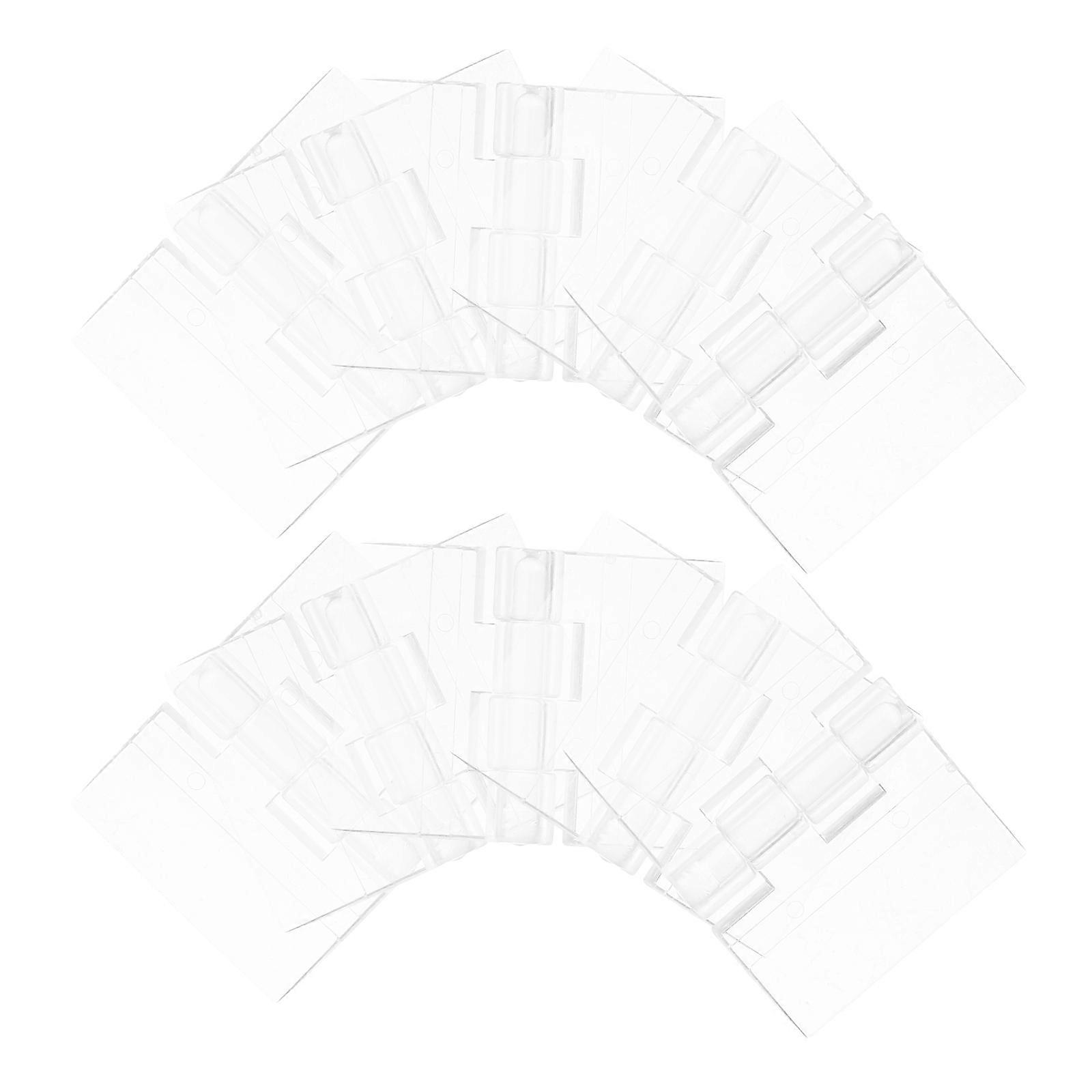 Kitchen Cabinet Door Hinge 10Pcs Crafted From Acrylic Material Ensuring A Secure Connection For Efficient Furniture Organization