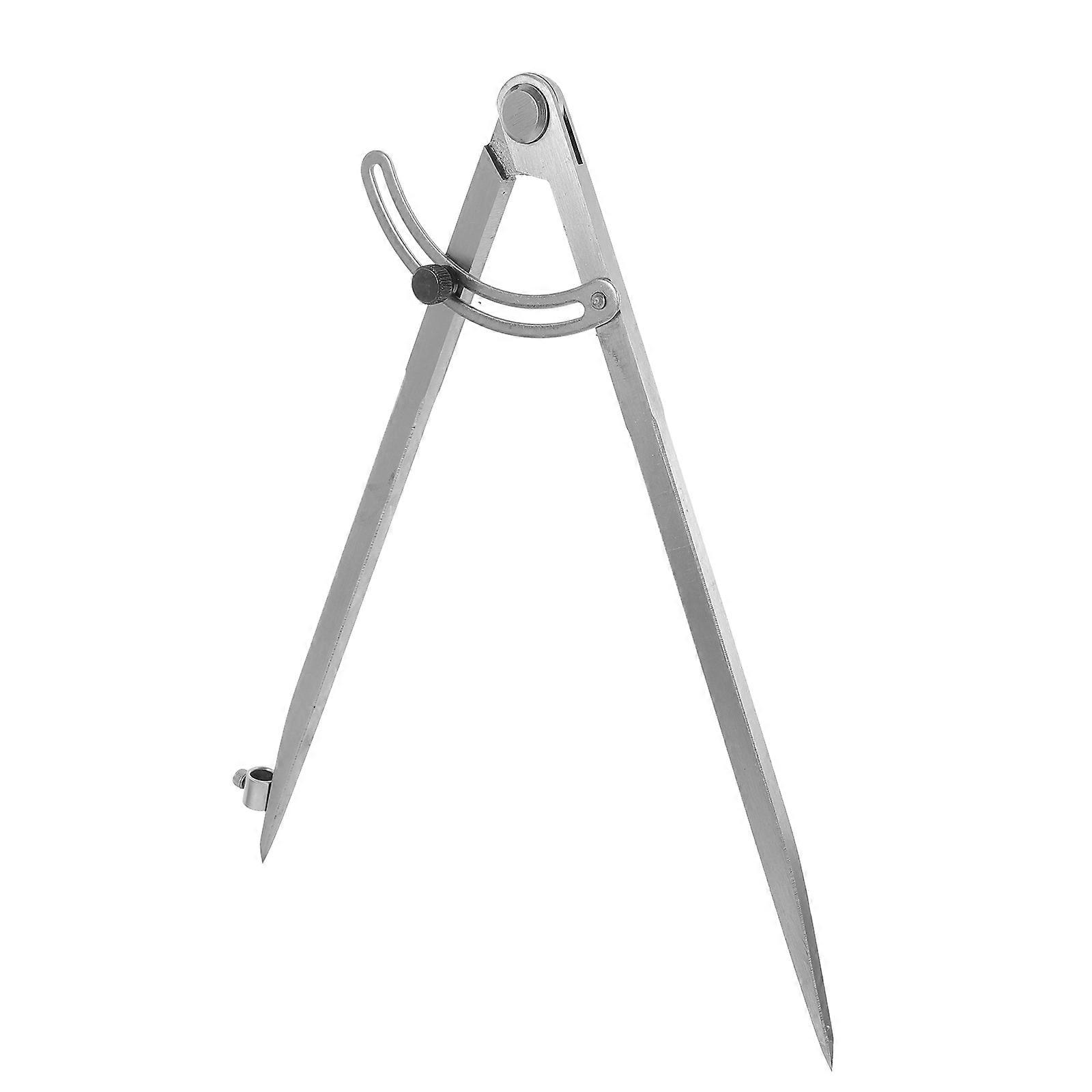 Drafting Dividers For Students And Carpenters Silver Portable Geometry Tool High Precision 1Pack
