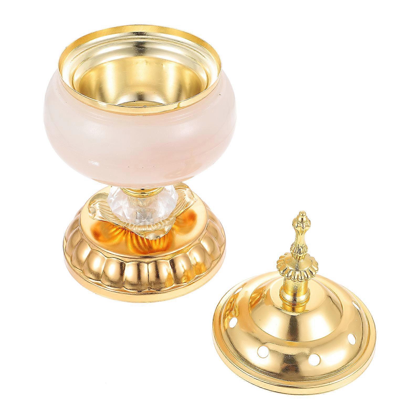 Arabian Incense Burner for Home Decoration Made of Iron Multi Color Small Size