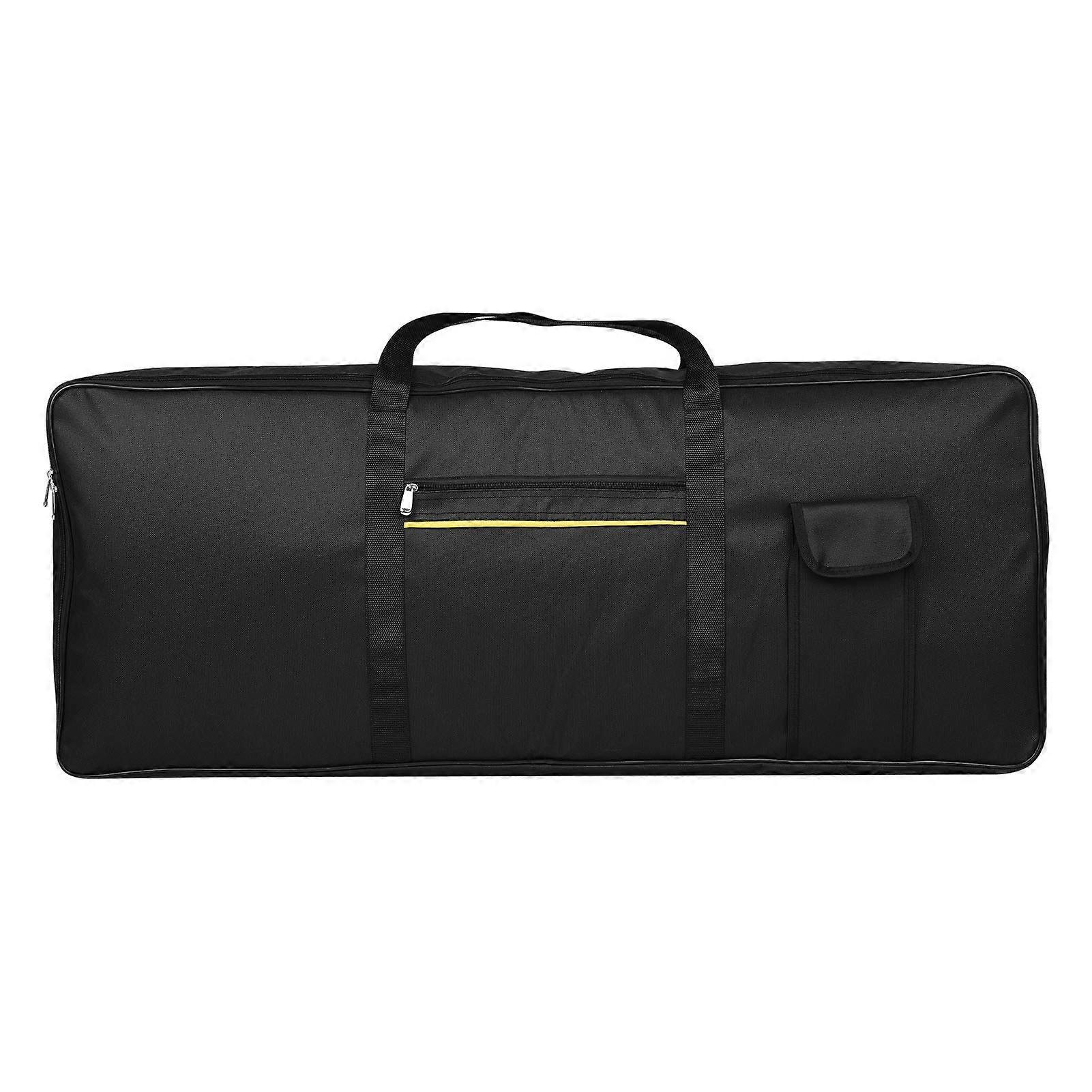 420D Gigbag For 61-Key Electronic Keyboard With Secure Design, Accessory Pocket, Two Carry Options, Lightweight