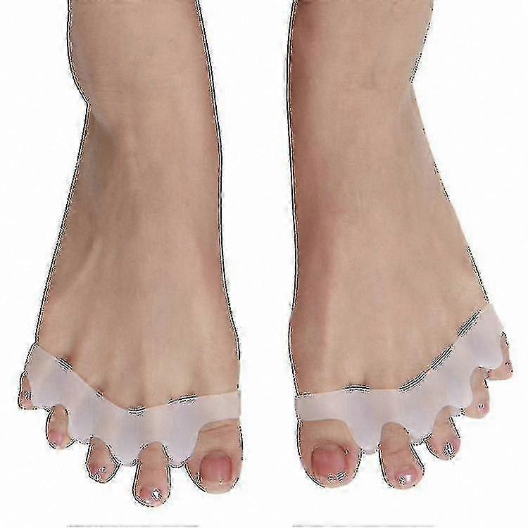 Corrective Toe Spacers for Aligning Overlapping and Crooked Toes