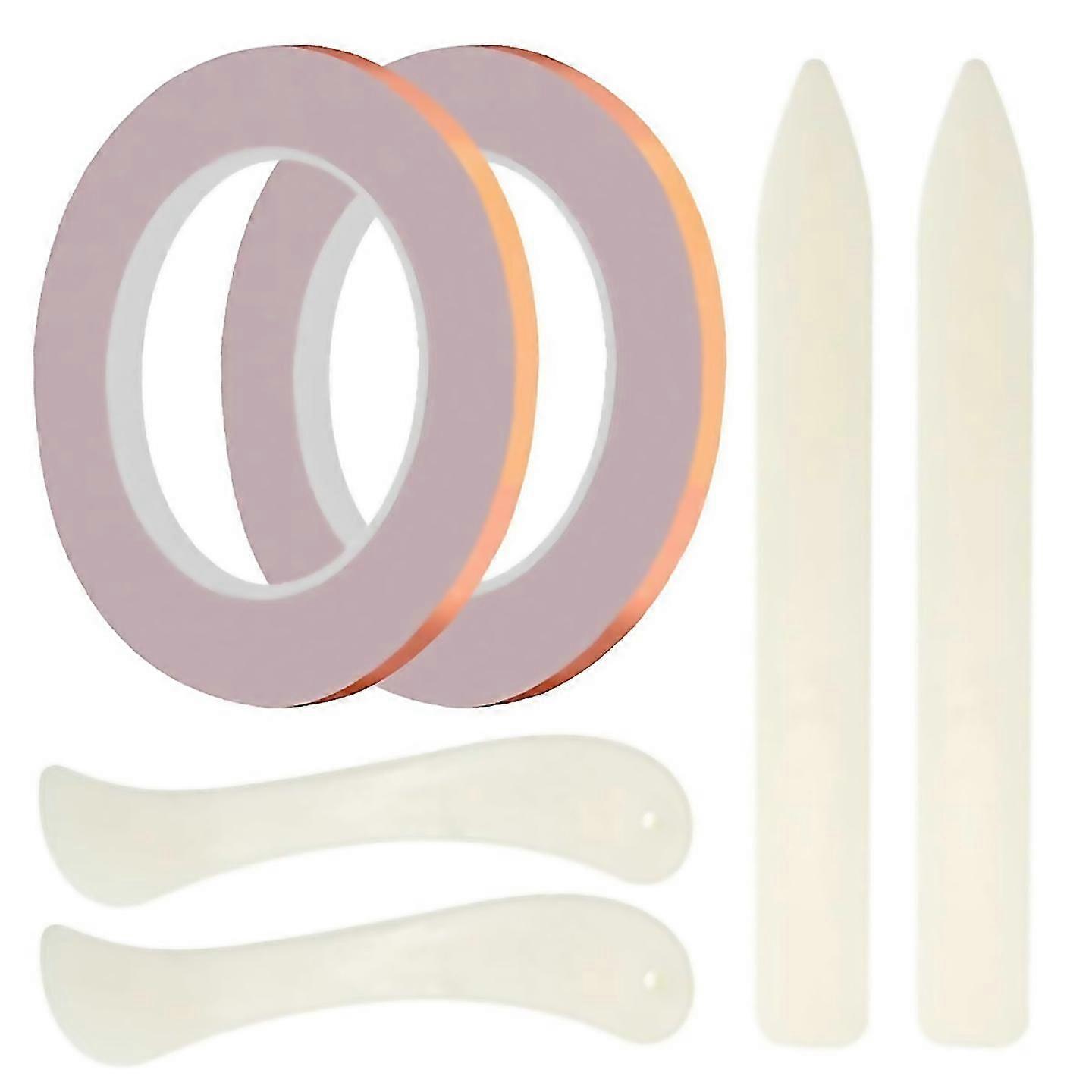 For 2rolls36 yards 732 inch width copper backed copper foil