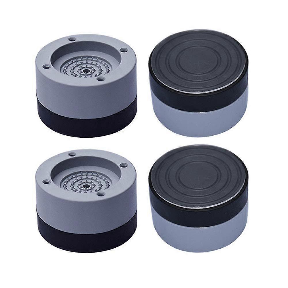 Washing Machine Base, AntiShock Noise Reduction, Increased Base for Appliances, Gray, H: 3.5cm