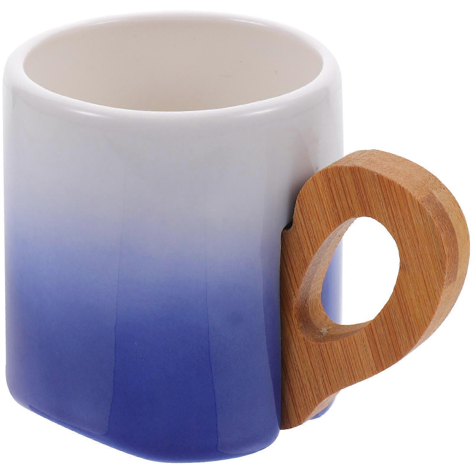 Large Ceramic Coffee Round and Ceramic Suitable for Office and Home 1Pcs