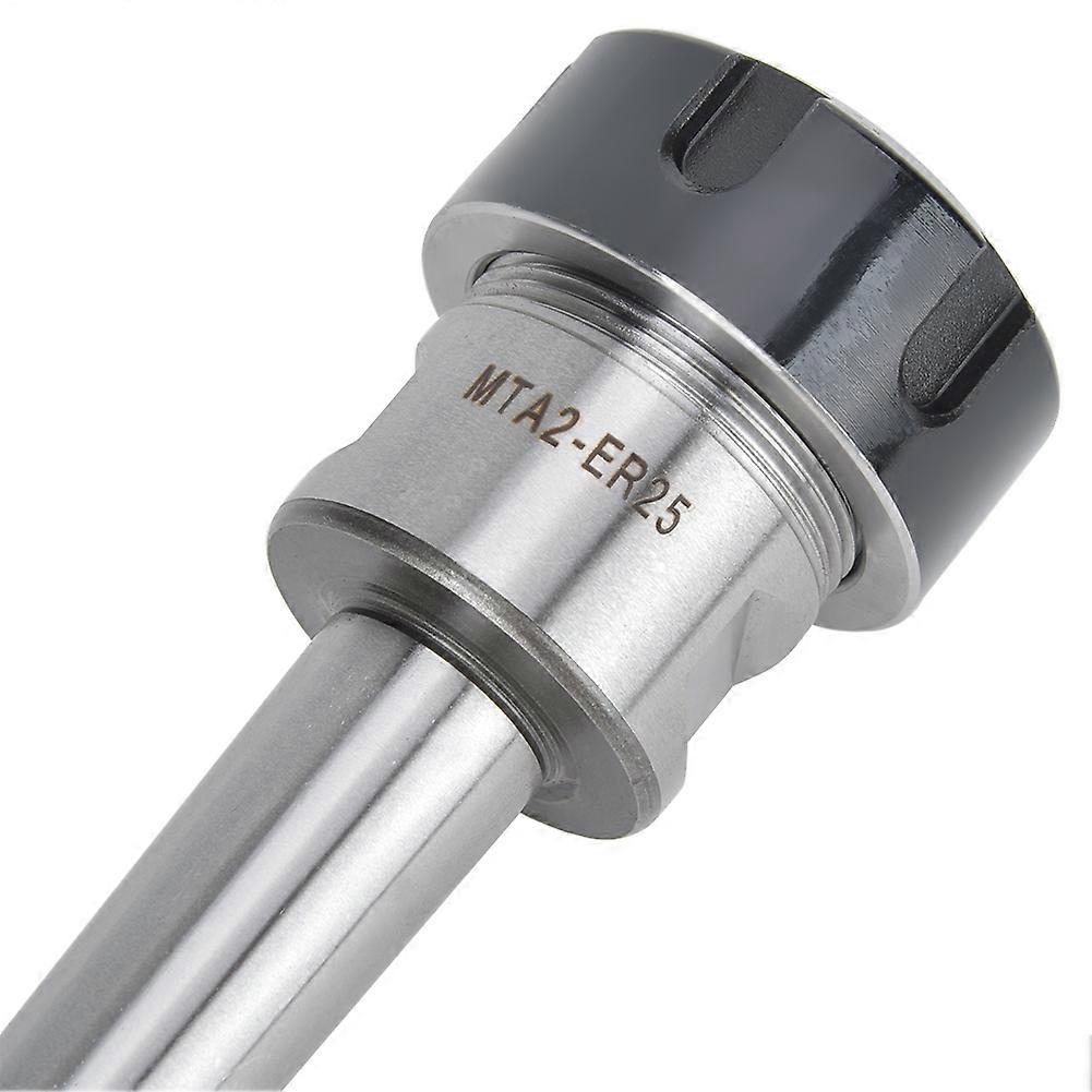 Collet Chuck Holder MTA2-ER25 HSS CNC Lathe Spindle 1-16mm