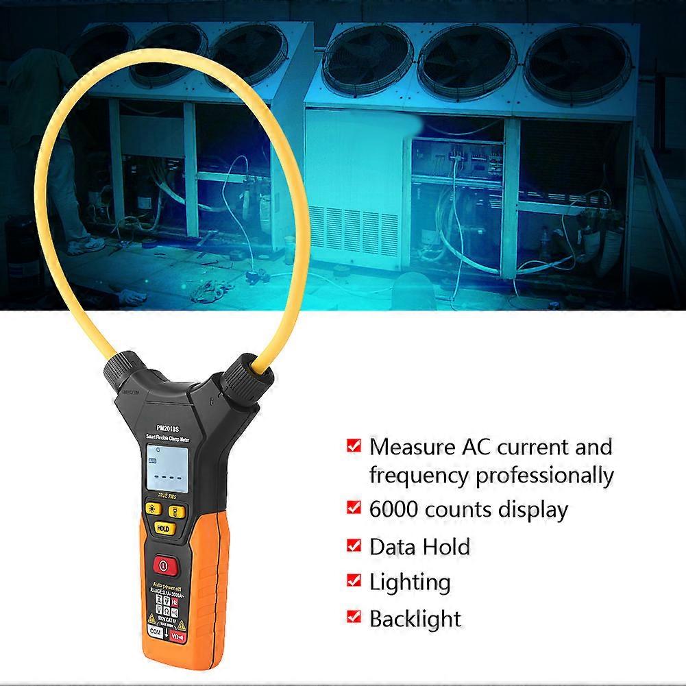 PM2019S Handheld Flexible Clamp Meter 3000A AC Current 6.5x4.4x1"