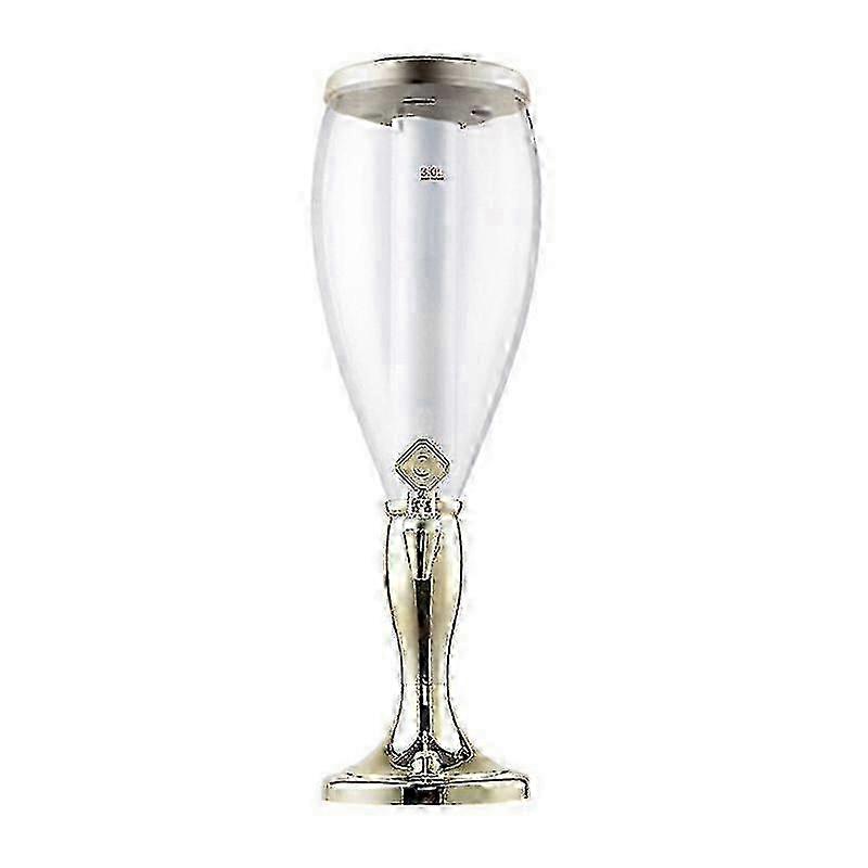 Tour de bière lumineuse commerciale 2L pour bars, pubs et KTV - Distributeur de bière pression à un seul robinet