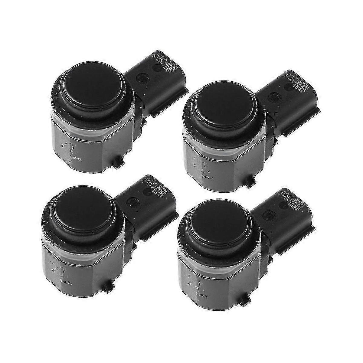 4pcs Parking Sensor 5mk60trmac for 2015-2022 Vehicles, Backup Bumper Park Assist Sensor 3 Pins Black