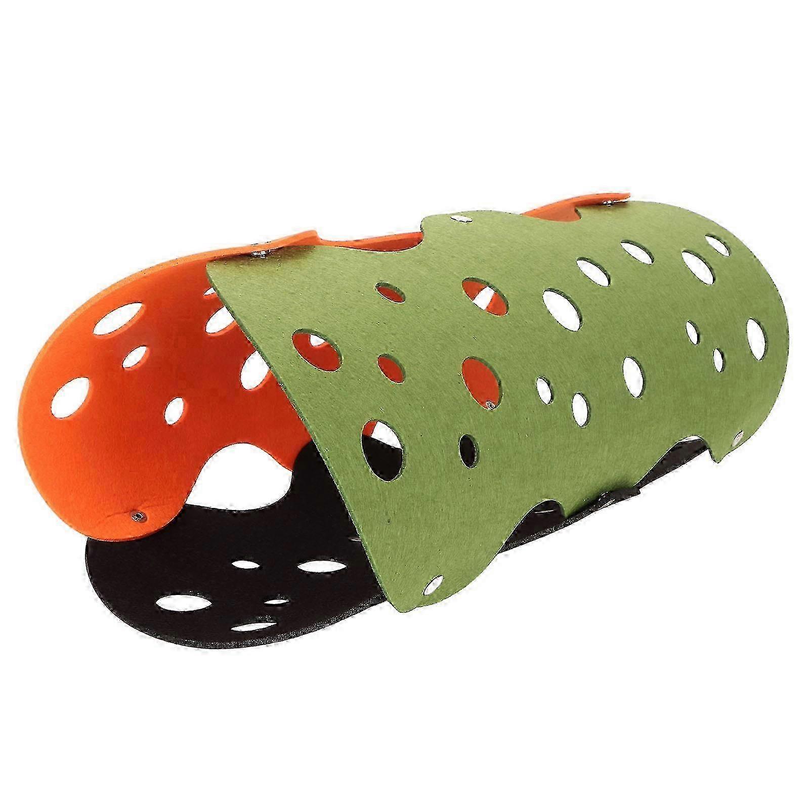 Soft Detachable DIY Felt Cat Tunnel Toy with Holes for Playful Pets