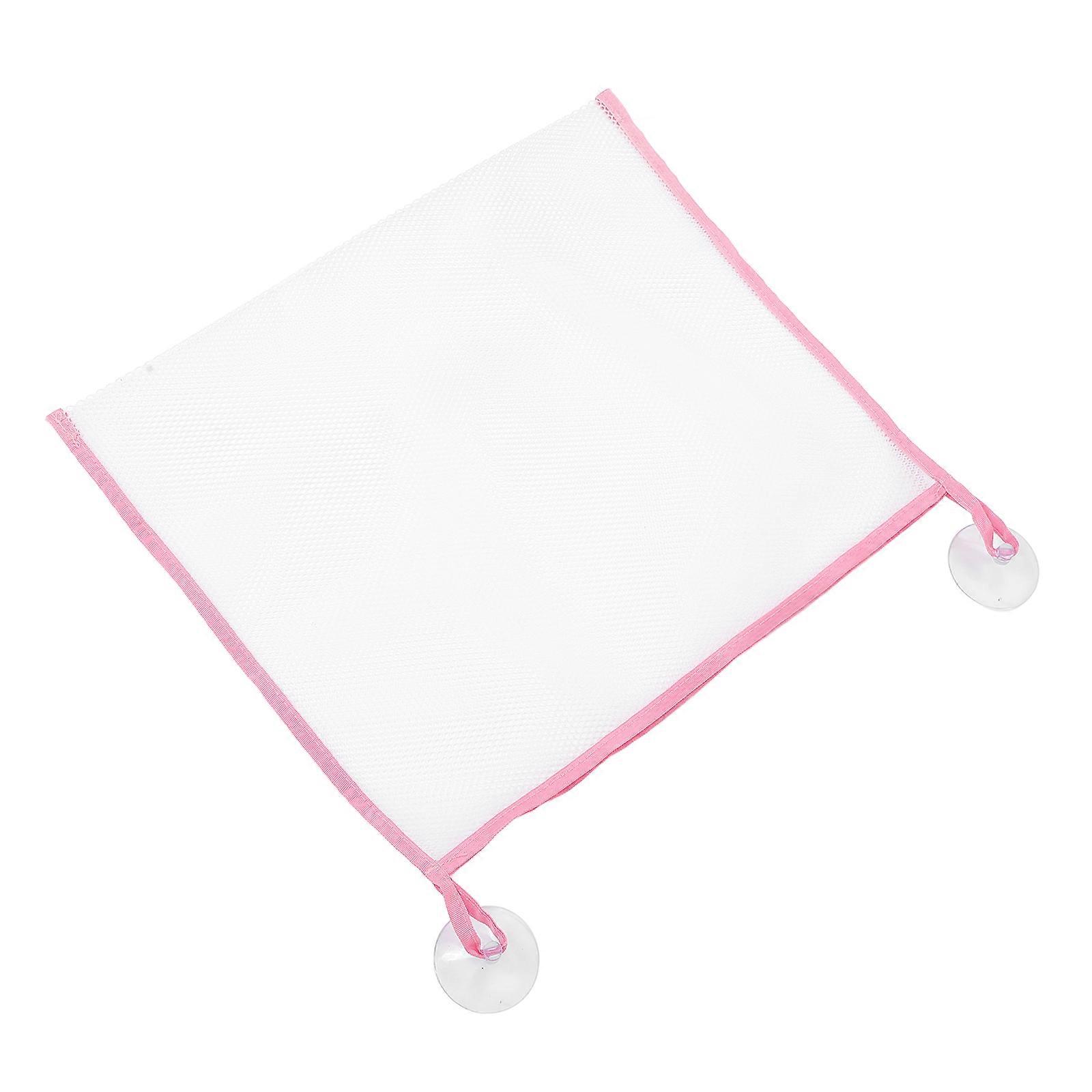Hanging Shower Bag Home Organization Pink Nylon Drying 1Pack
