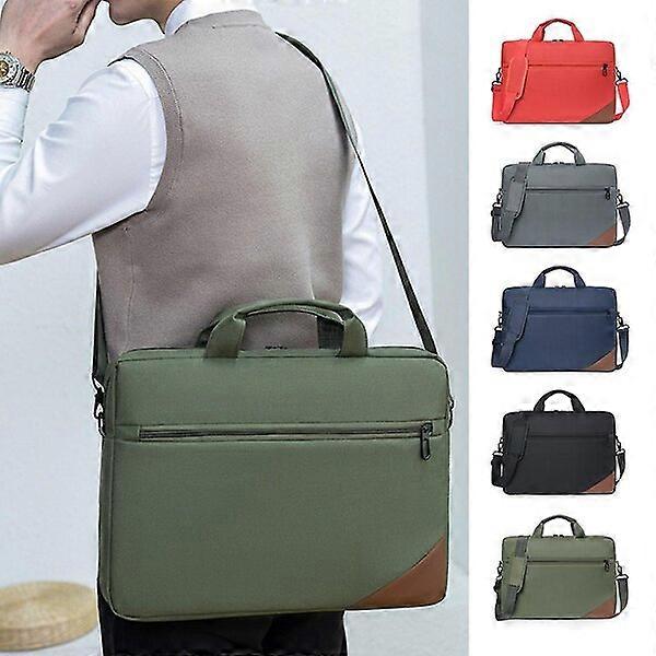 Laptop shoulder bags, available in multiple colors such as blue and black, with adjustable shoulder straps