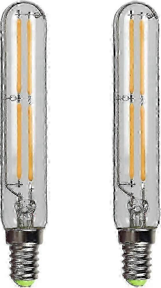 Paquet de 2 ampoules à filament LED blanc chaud 2700k E14 T20 4w