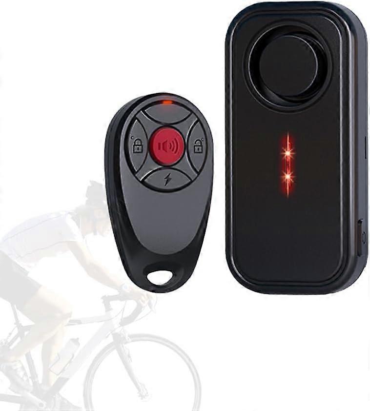2025 Neuestes Modell Wasserdichter Vibrationssensor Anti-Diebstahl-Alarm mit Fernbedienung - 120dB Loud Wireless Alarm für Fahrräder, Motorräder