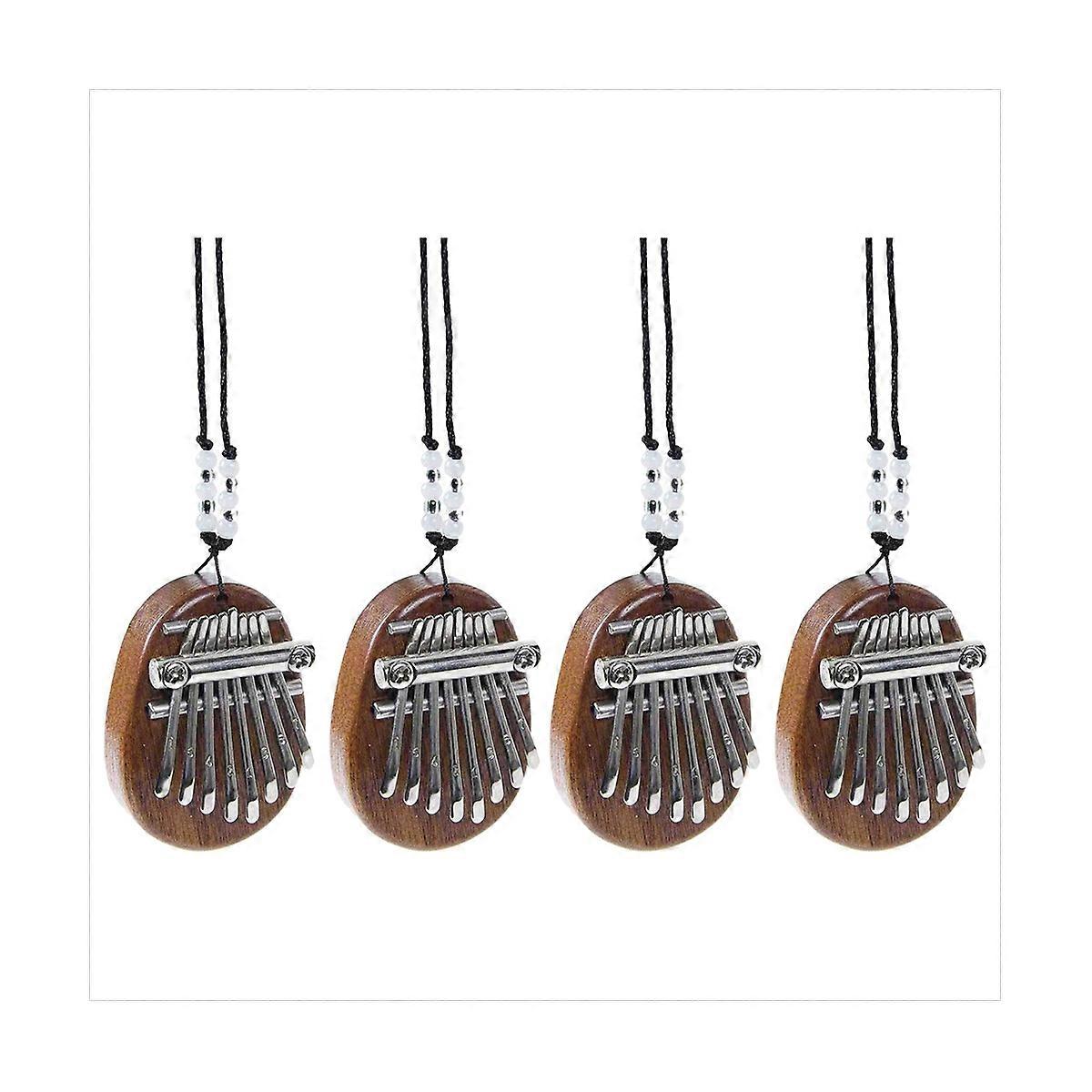 4X Mini Kalimba 8 Keys Thumb Piano Great Sound Finger Keyboard Musical Instrument