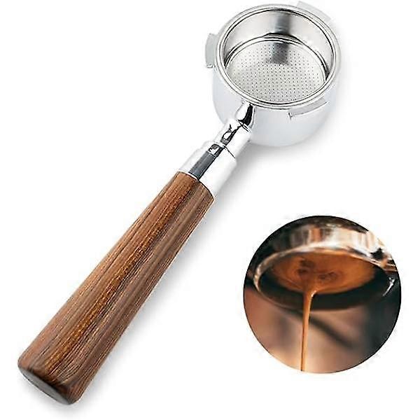 1 pc 51mm Bottomless Portafilter, Reusable Coffee Portafilter, 51mm