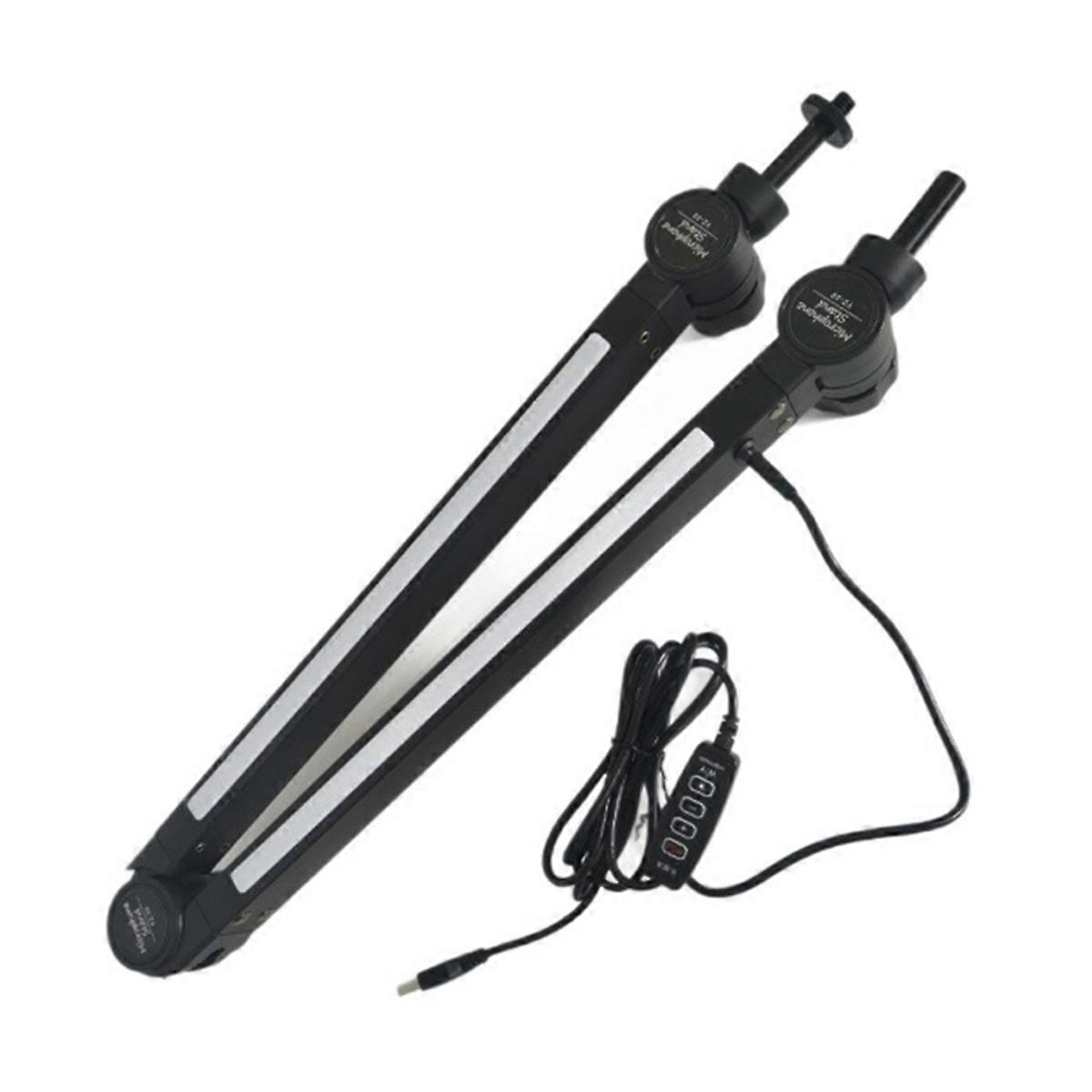 RGB-Mikrofonarmständer, Mikrofonarmhalter für Gaming-Streaming