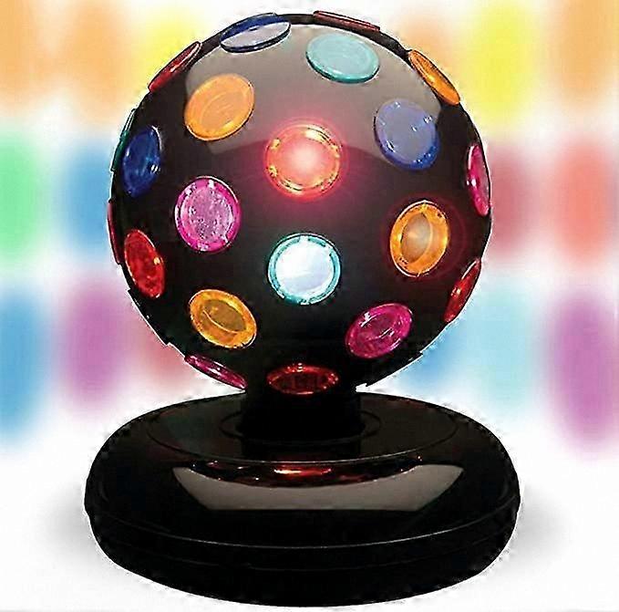 LED Disco Ball with Rotating Light Effects