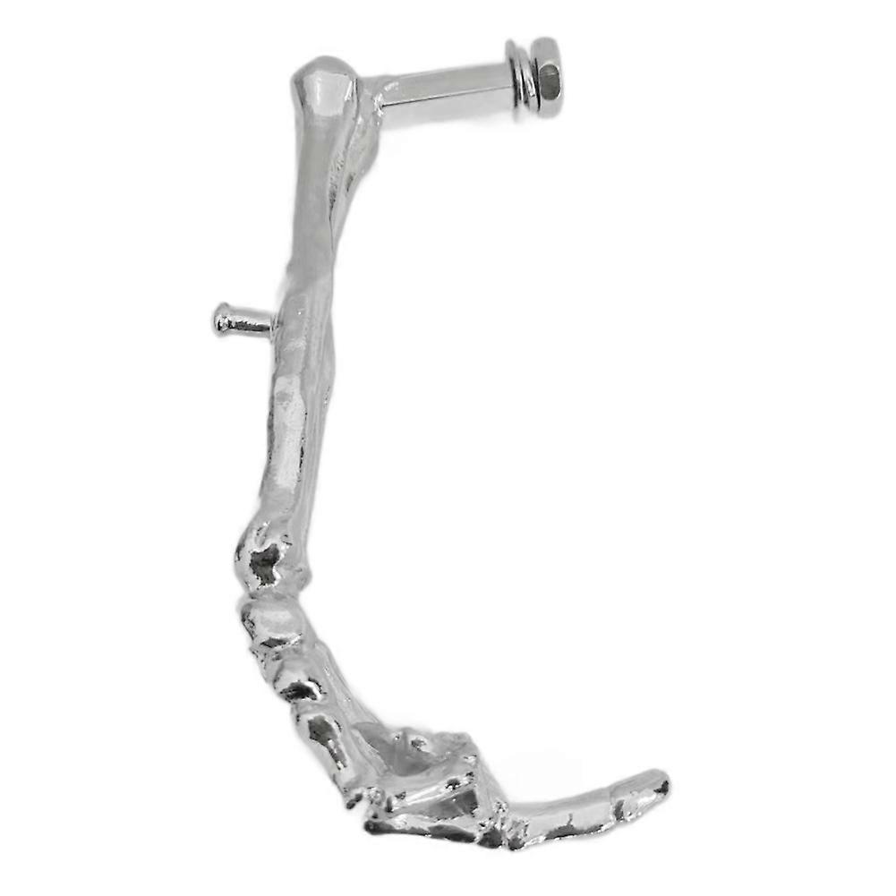 Gothic- Small Motorcycle Kickstand Foot Side Joints Kickstand Bicycle Stand Kicks Alloy Aluminum Finger Adjus 15cm