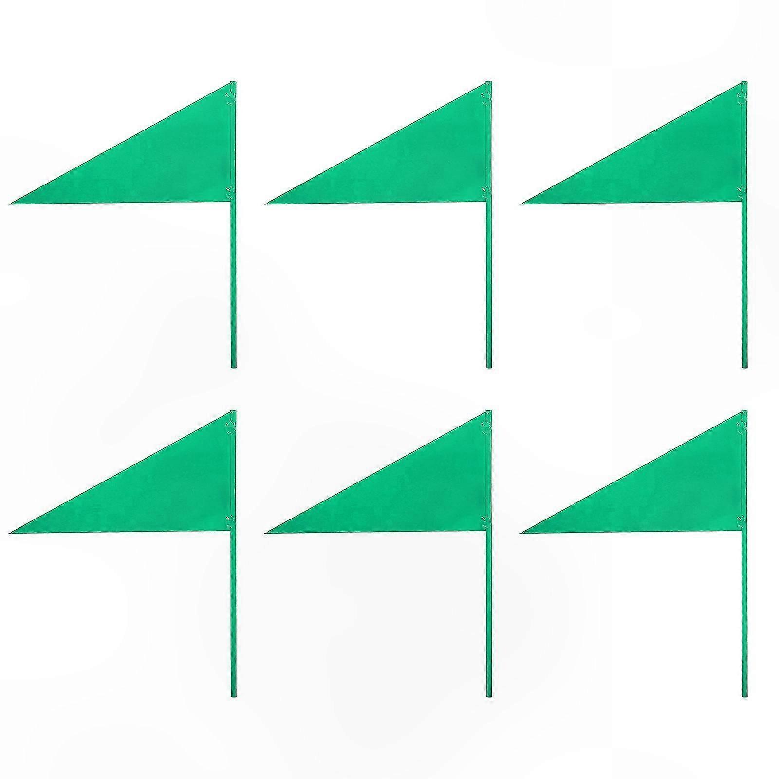6-Pack Durable Corner Flags for Training Fields