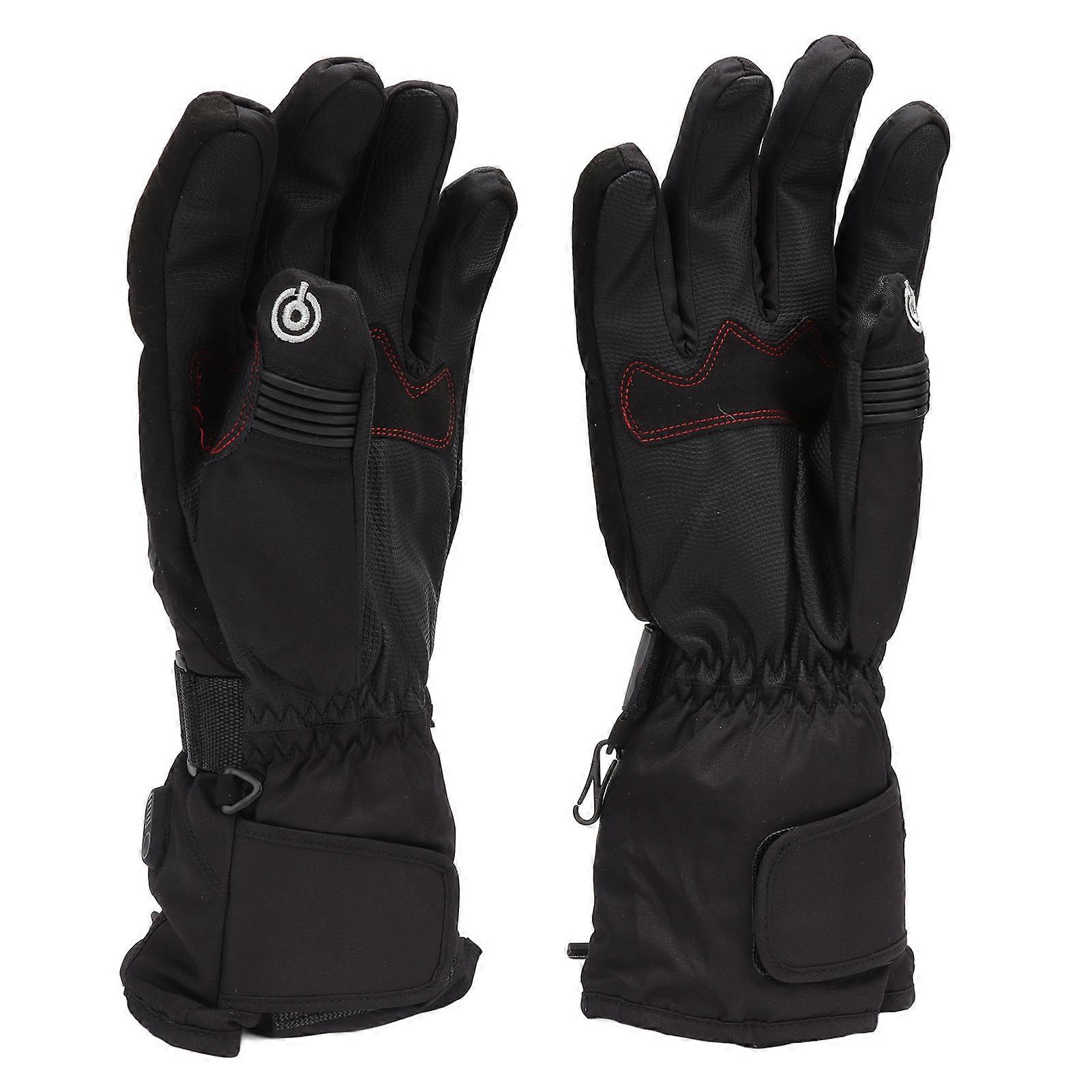 Heated Gloves 3-Level Touch Screen 6000mAh Winter Gloves Black