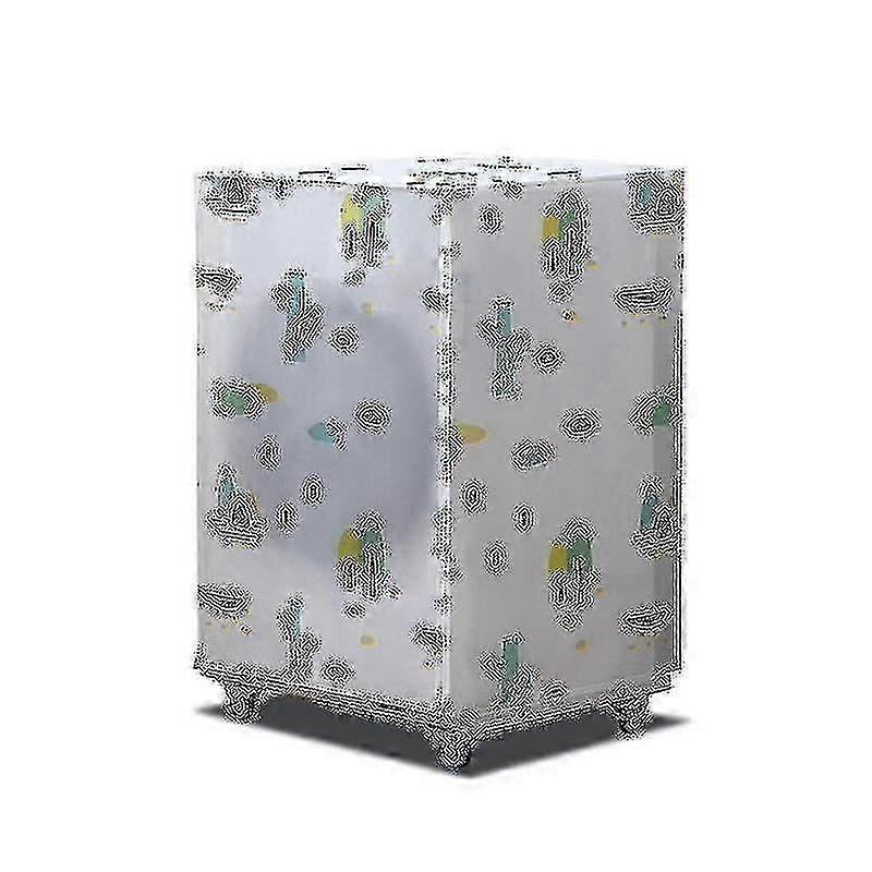 Folding drum fully automatic washing machine 1 piece full coverage thick dustproof