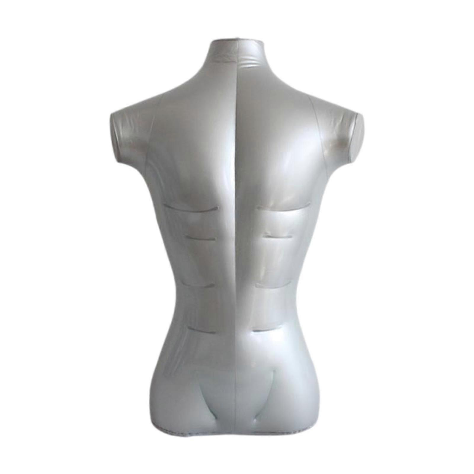 Inflatable Mannequin Dummy Torso Model Clothing Display Propsinflatable Sturdy