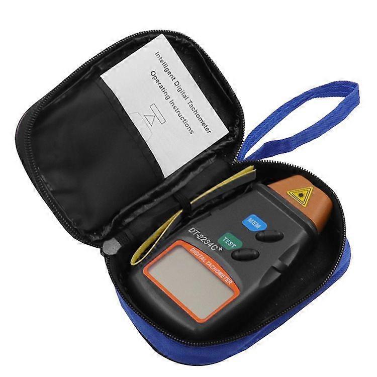 BR-Vie Engine Speed Gauge Tachometer Tachometer Non-Contact Digital LCD Laser