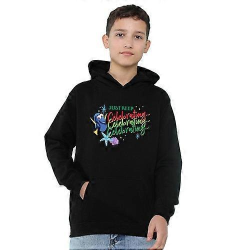 Finding Nemo Childrens/Kids Just Keep Celebrating Dory Christmas Hoodie