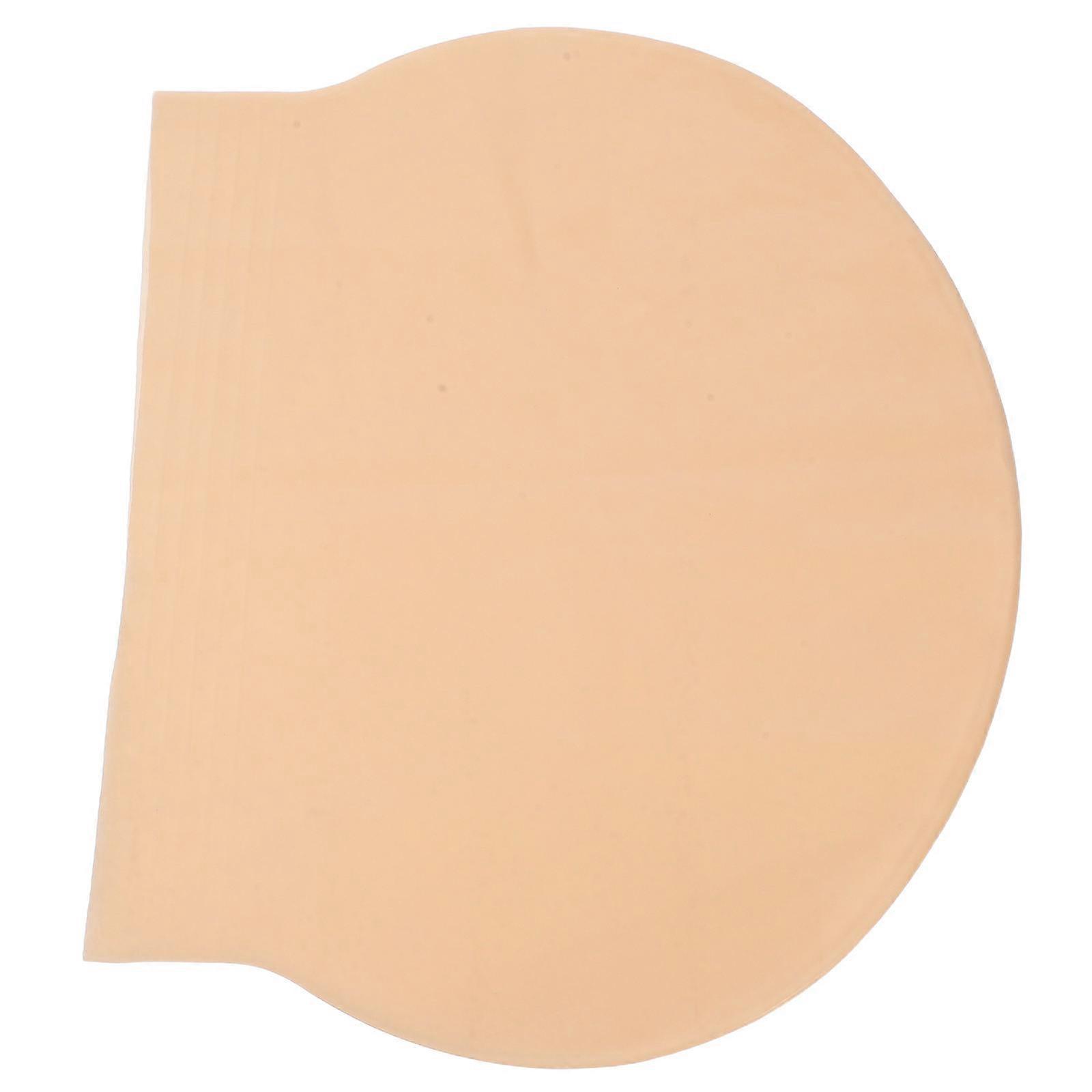 Comfortable Latex Bald Headgear for Cosplay and Film Production Use 4Pcs Set