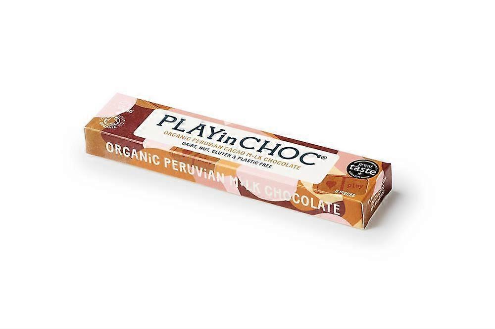 PLAYin CHOC JustChoc M-lk Chocolate 30g - 5 Pack
