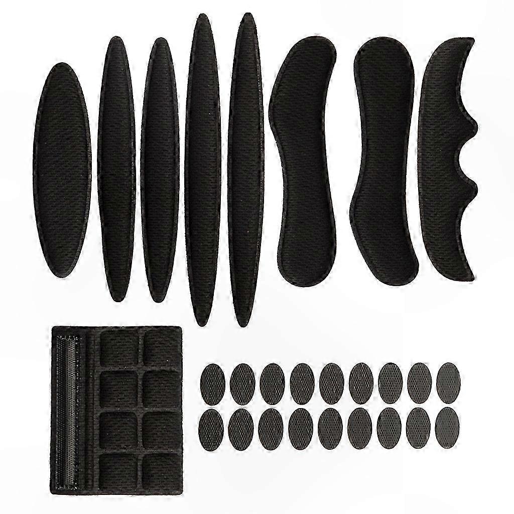 Universal Helmet Padding Kit - 27Pcs Foam Cushion Inserts for Motorcycle Helmets