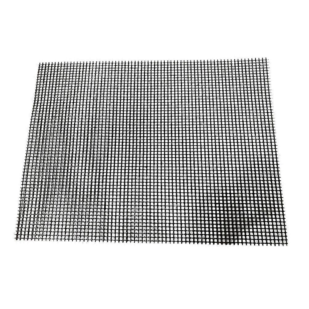 Grill Mesh Mat Bbq Grill Mesh Nonstick for Barbecue Use Grey