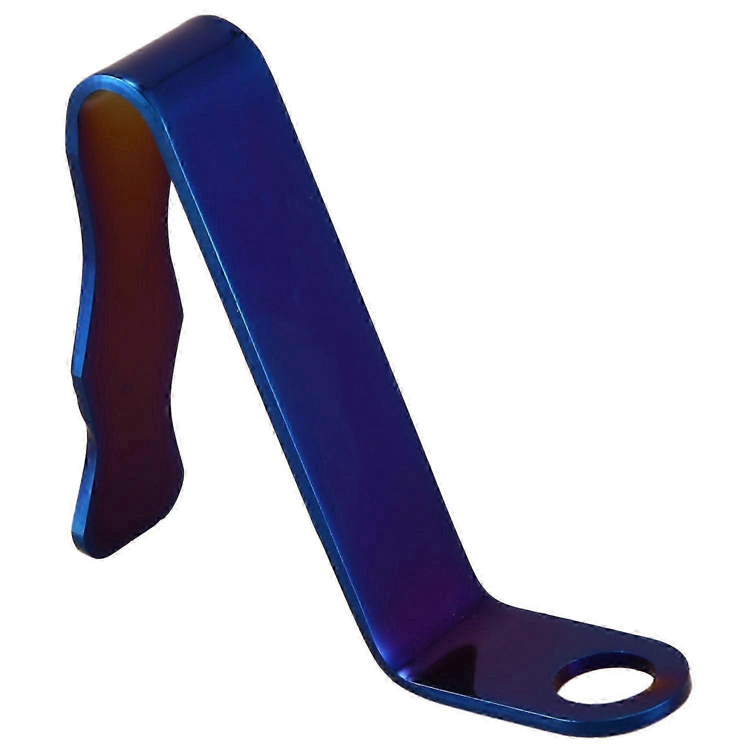 Motorcycle Helmet Hook, Fixed Base of Colorful Titanium Alloy Helmet Hook, Convenient Hook of Rearvi