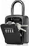 Suitable for Secure key safe, key safe with code [weatherproof] [with removable