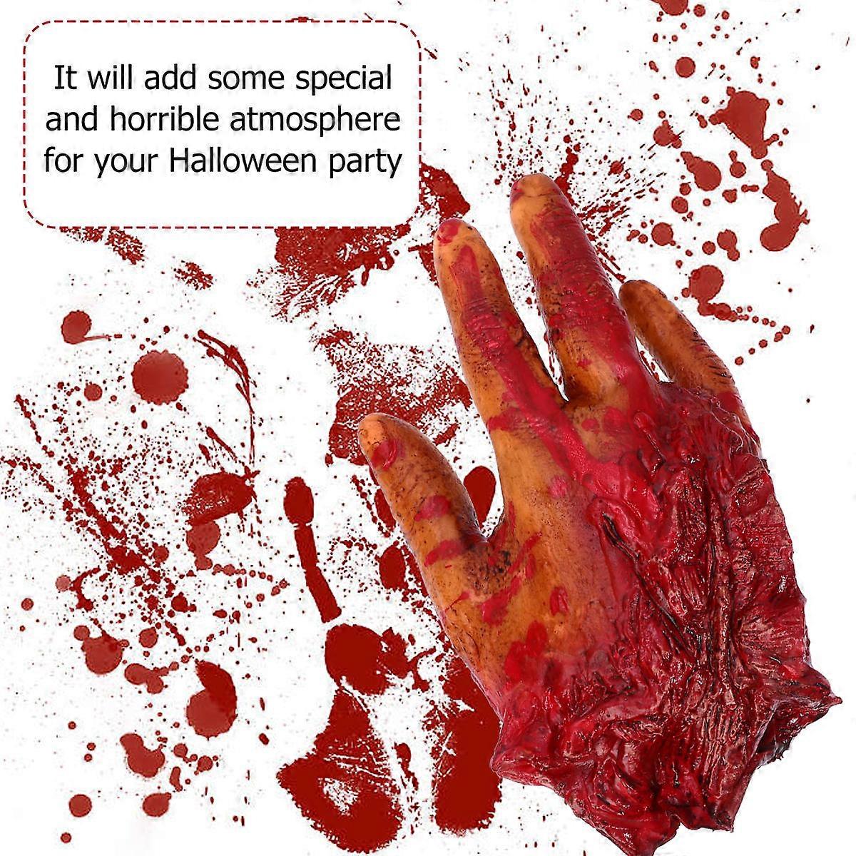 Halloween Scary Broken Finger Prank Prop For Adults With Assorted Color Realistic Design 1Pcs