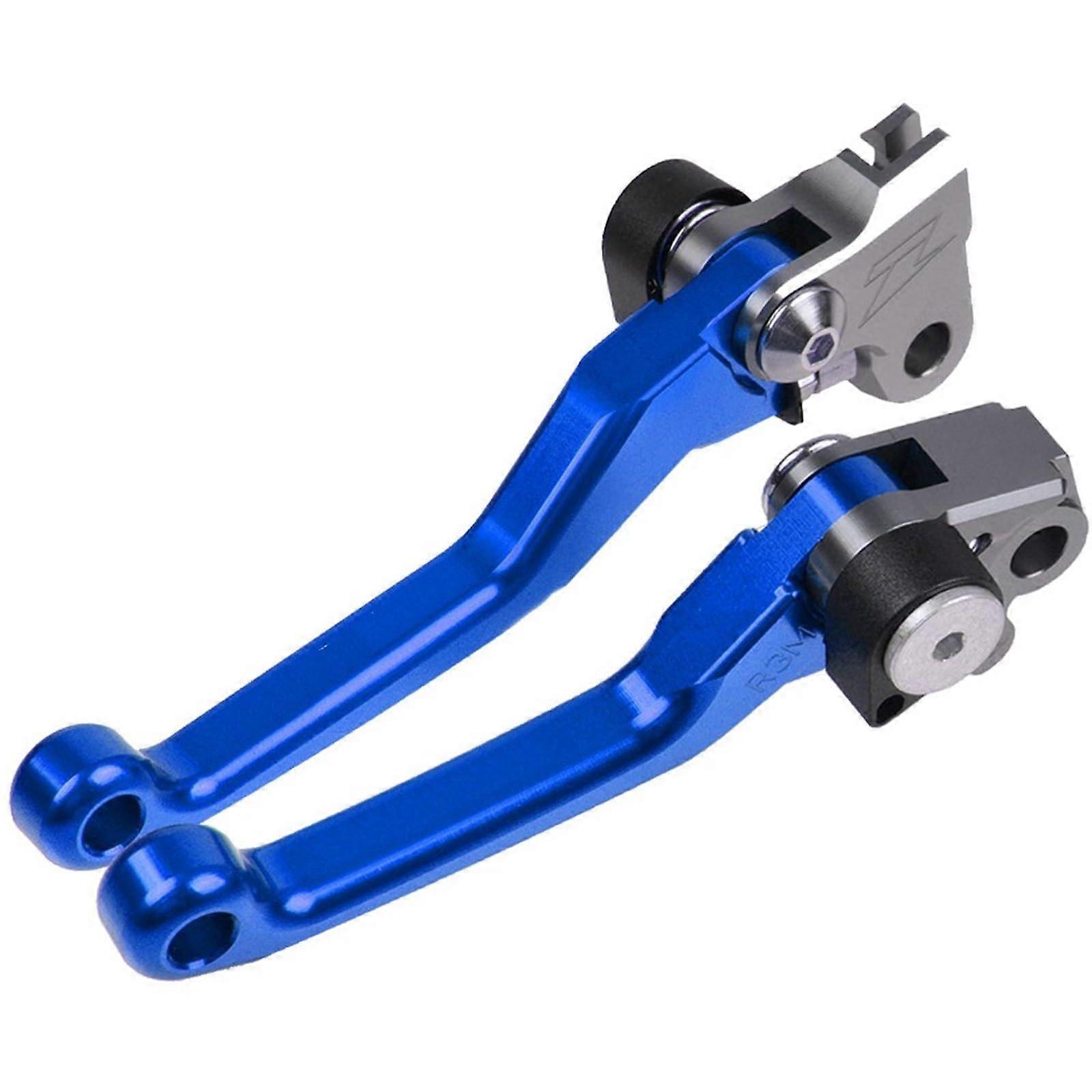 Motorcycle Brake Clutch Lever For WR450F WR 450 F 20012015 CNC Pivot Blue Motocross