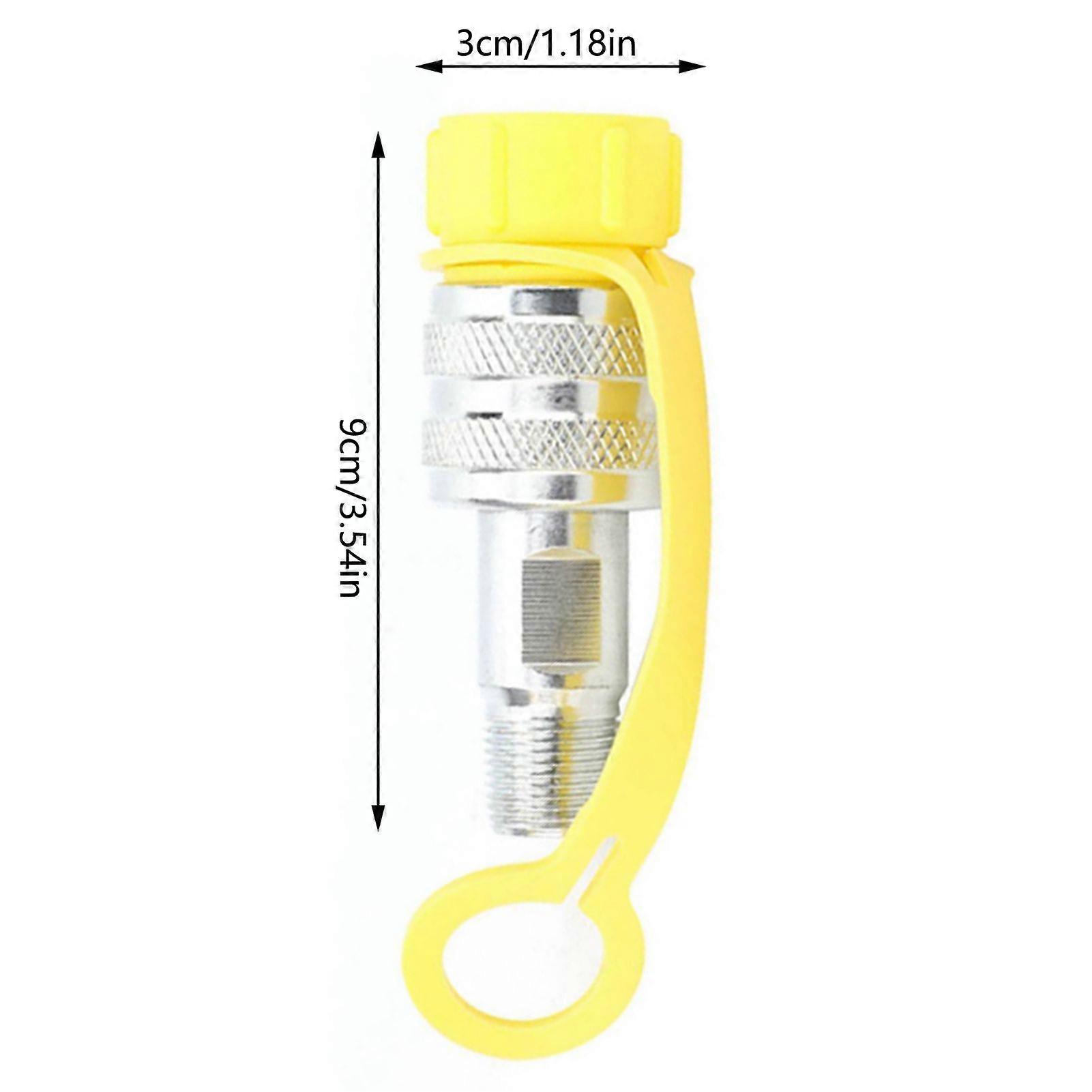 Hydraulic Coupling Set Zg3/8 Mechanical Oil Pipe Chrome Plated Steel Quick Disconnect Coupler