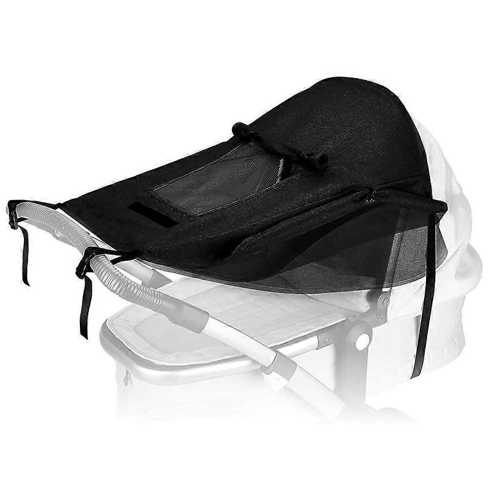 Sun Sail for Pushchairs Universal Pushchair Sun Protection Cover Stroller Sun Cover with Viewing Window and Wide Shade