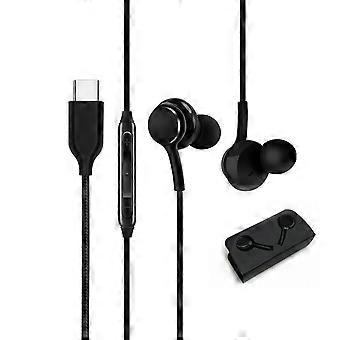 Type C bedrade oortelefoon voor Galaxy S23 S21 S22 Ultra Plus 3.5 mm oordopjes Koptelefoon A54 A34 A53 A53 acc