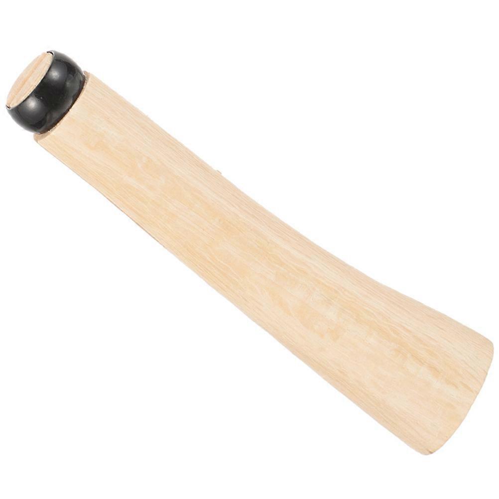 Replacement Ax Handle for Camping Wood Cutting Durable Ergonomic Khaki Wooden Material 1 Set