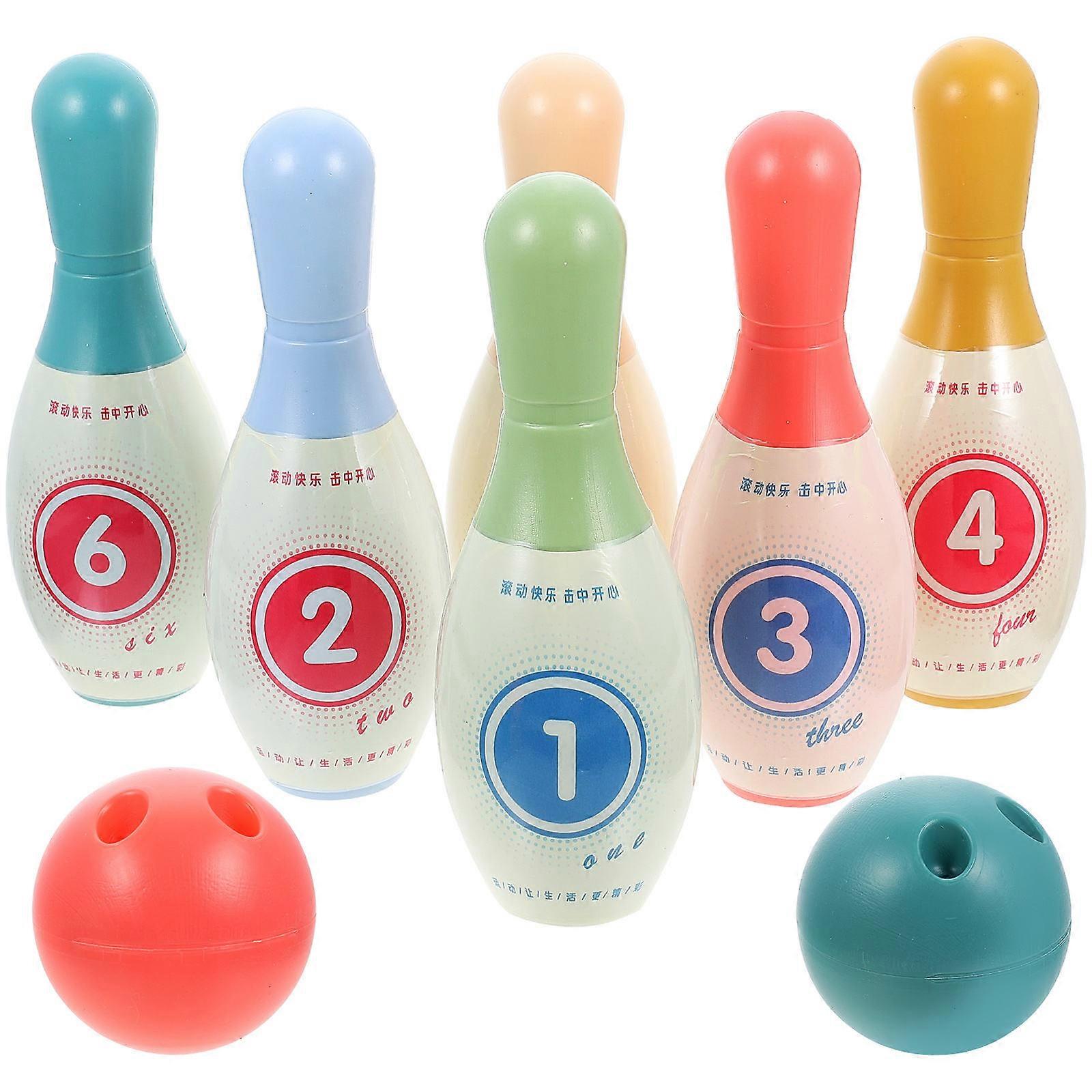 Kids Bowling Game Toy Kids Bowling Set for Game 1Set Parent-Child Play