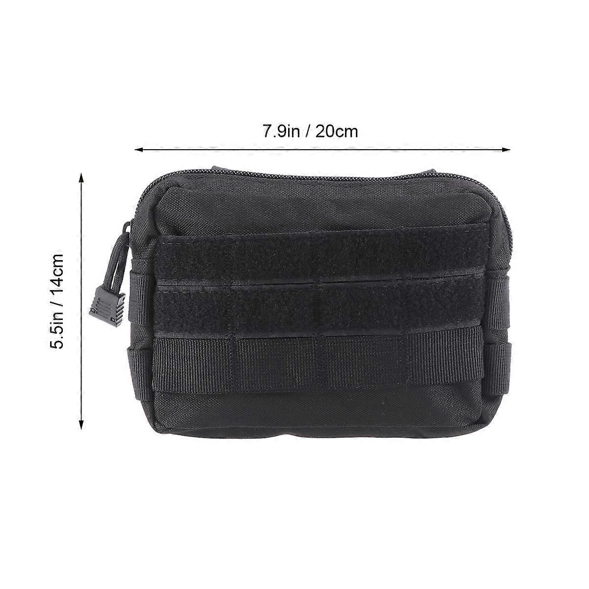 Black Camouflage Tool Pouch For Everyday Carry 1Set