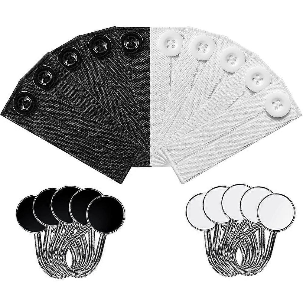 Button Extenders for Jeans Multi-Use Pants Extender 60Pcs Assorted Color